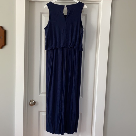 Navy MIDI Dress - Picture 4 of 4